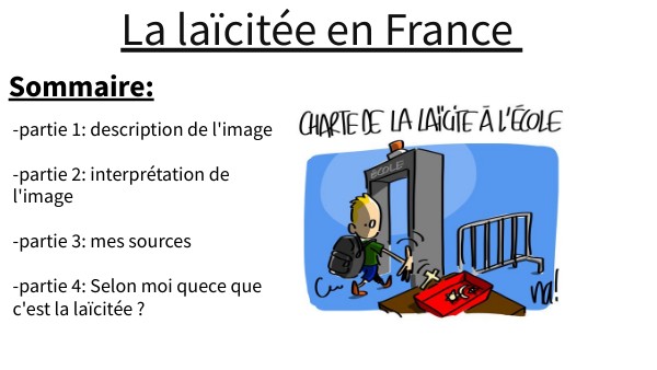 la laïcitée en france