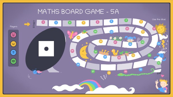 maths BOARD GAME
