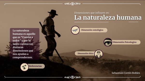 Características Y Dimensiones De La Naturaleza Humana