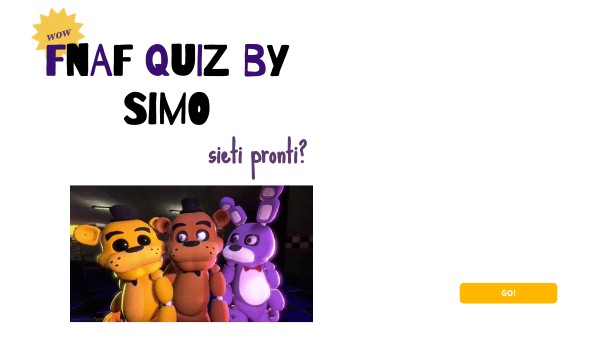 BASIC QUIZ Fnaf
