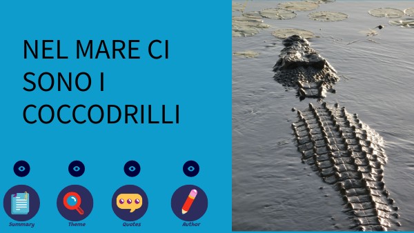 NEL MARE CI SONO I COCCODRILLI