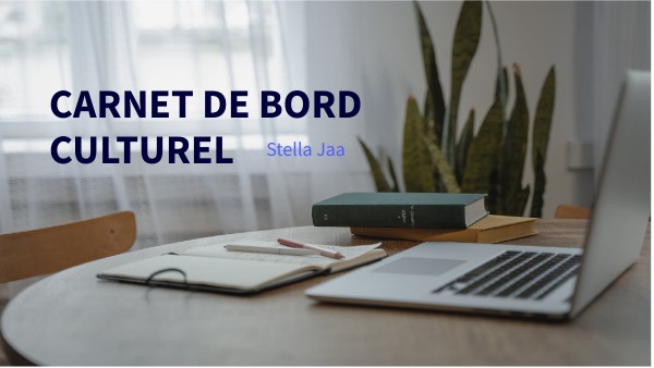 Carnet de bord culturel