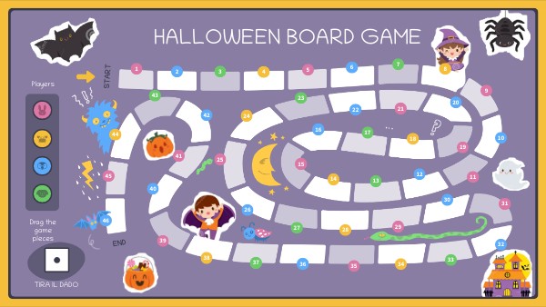HALLOWEEN BOARD GAME