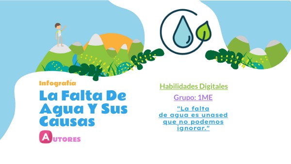 La Falta De Agua Y Sus Causas