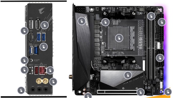 AMD-B550 para Gygabyte