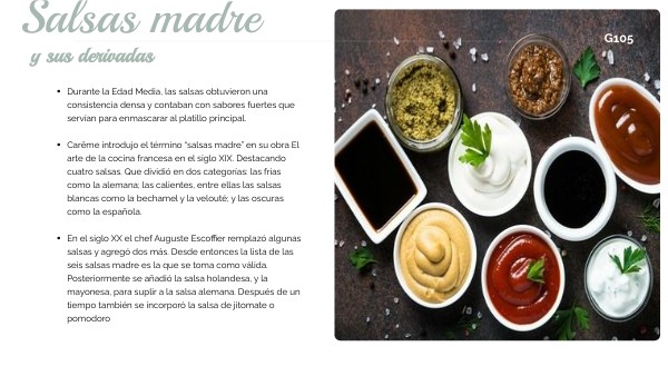 Salsas Madres Y Sus Derivados Pdf view.genial.ly