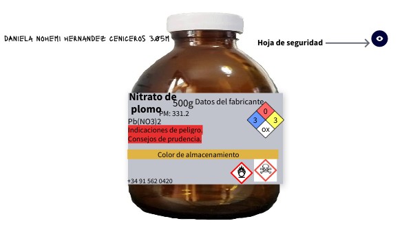 NITRATO DE PLOMO