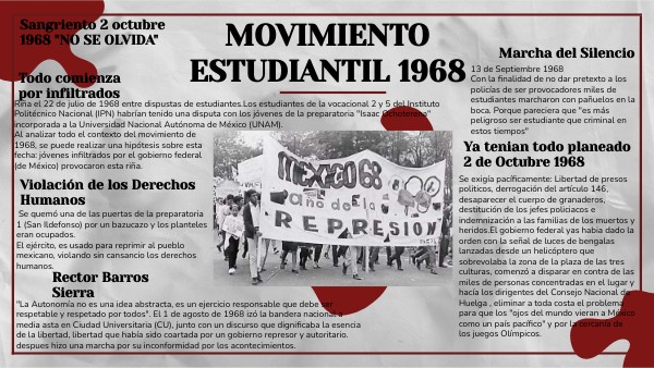 Movimiento Estudiantil 1968