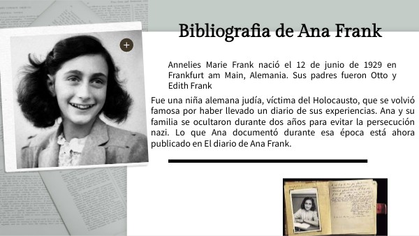 Autor Del Libro De Ana Frank