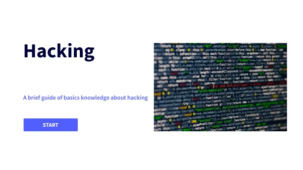 Hacking Guide Hacking Guide