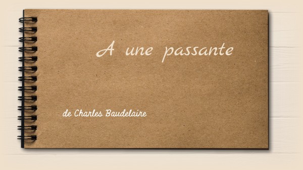 a une passante