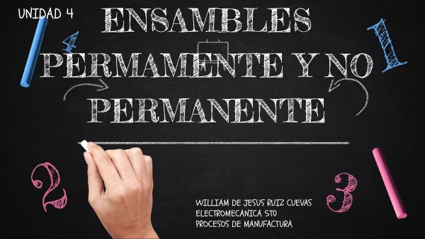 ENSAMBLES PERMANENTES Y NO PERMANENTES