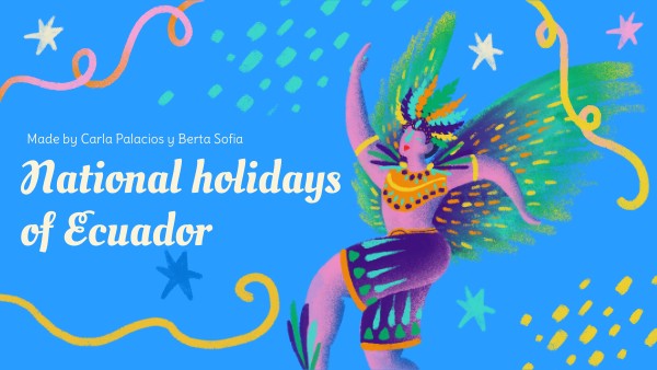 ECUADOR FESTIVALS