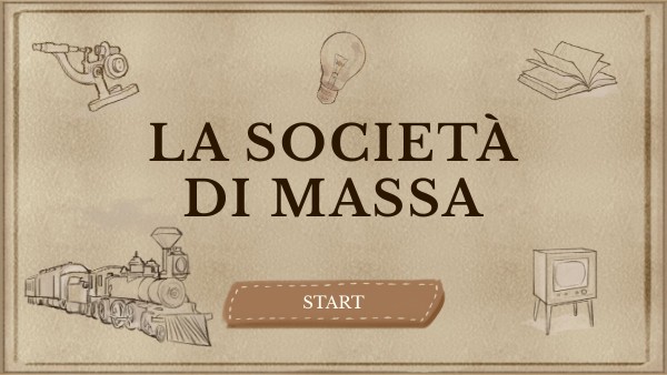 La nascita della società di massa