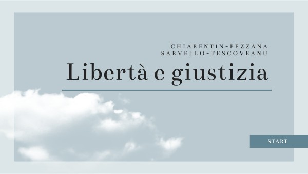 Libertà e giustizia