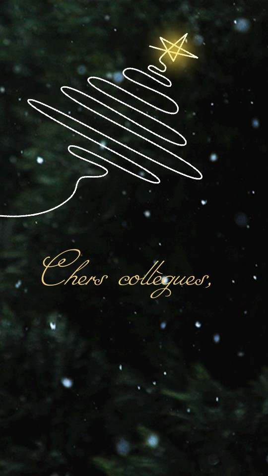 Vidéo vœux de Noël mobile