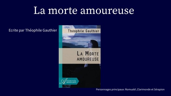 La morte amoureuse