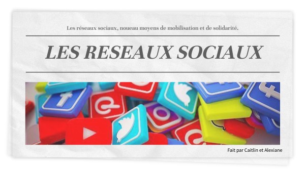 Présentation réseaux sociaux