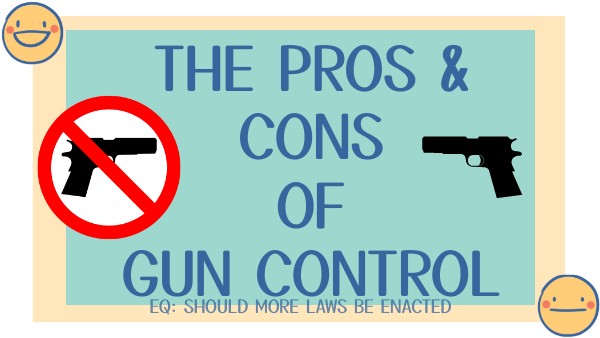 Pro And Con Of Gun Control The Pros & Cons Of Gun Control