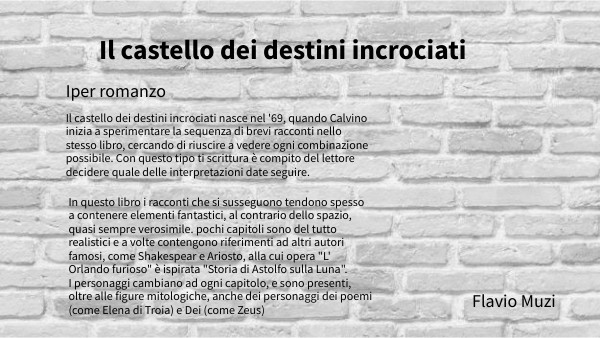 Il castello dei destini incrociati