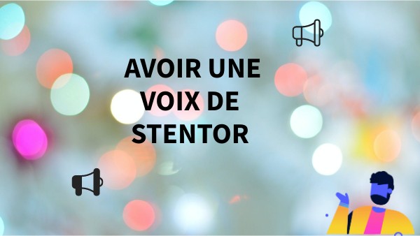 Genially ABEL LE VOIX DE STENTOR