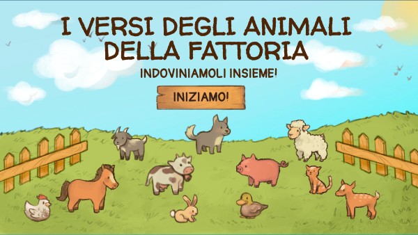 I VERSI DEGLI ANIMALI