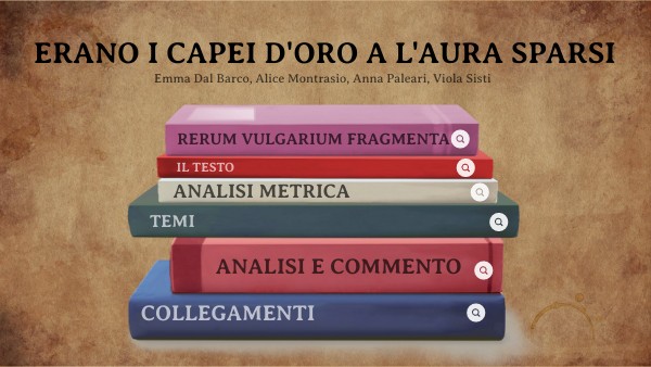 Figure Retoriche Erano I Capei D'oro A L'aura Sparsi erano i capei d'oro a l'aura sparsi