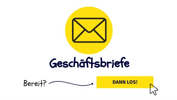 Lehrmodul Geschäftsbriefe